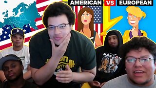 AMERICAN BOYS REACT TO AMERICAN GIRLS VS EUROPEAN GIRLS