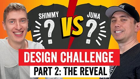Amazing T-Shirt Design Challenge with Shimmy Morris....Part 2: The Reveal
