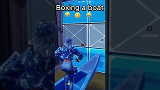 boat and med kit boxed #shorts #fortniteshorts