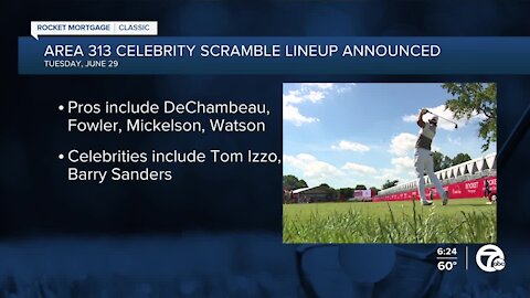 Lineup announced for Area 313 Celebrity Scramble