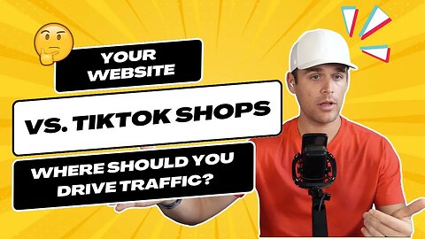 Sending Traffic To Your TikTok Shop VS. Your Website…