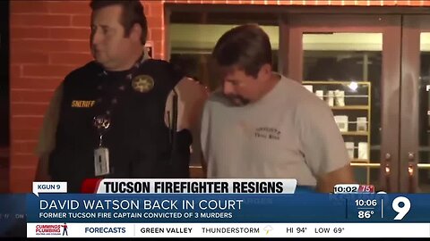 Former Tucson Firefighter Captain David Watson Reappears in Court Related to Convicted Killer Corey Fox