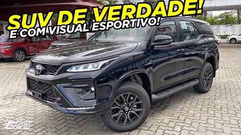 NOVA TOYOTA SW4 GR-S 2.8 TURBO DIESEL 2022! MELHOR SUV DA CATEGORIA COM VISUAL ESPORTIVO?