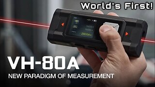 Worlds First!! VH-80A: Auto Calibration Dual Laser Distance Meter!