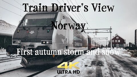 TRAIN DRIVER'S VIEW: Three seasons in one trip