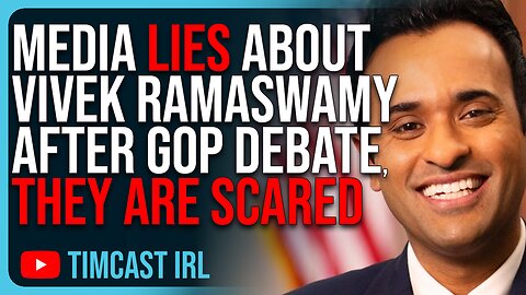 Media LIES About Vivek Ramaswamy After GOP Debate, They Are SCARED Of Vivek