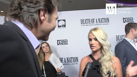 Tomi Lahren 'Death of A Nation" Red Carpet Interview