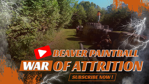 WAR OF ATTRITON on the TIRE FIELD! MagFed Paintball Pistol! #FSC