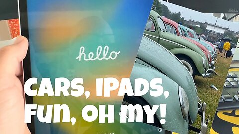 CINCINNATI DAD: Another June Weekend, A New iPad, and Some Vintage Cars!