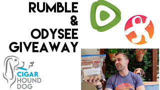 Cigar Hound Dog's Rumble & Odysee Giveaway