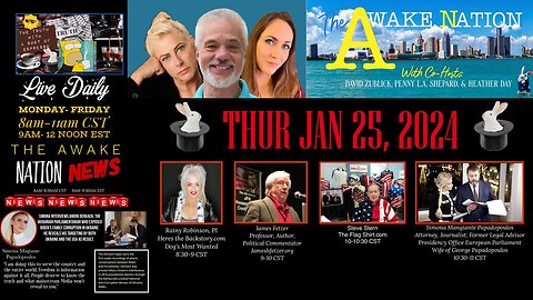 The Awake Nation 01.25.2024 Texas Will Not Back Down In Border Crisis!