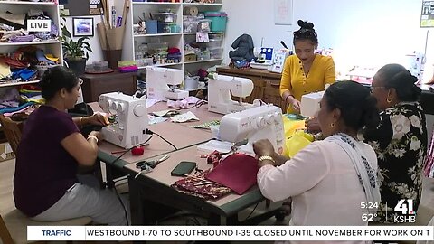 Kansas City, Kansas nonprofit helping refugee women earn living 1 stitch at time