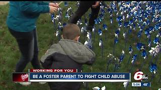 Be a foster parent to fight child abuse