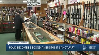 Polk County commissioners vote to become 'Second Amendment Sanctuary'