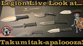 Legion Live look at SEVEN Takumitak knives!