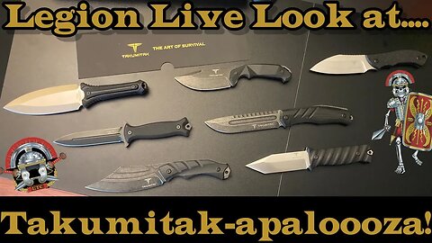 Legion Live look at SEVEN Takumitak knives!