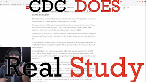 CDC Does a Real Study