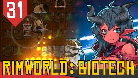 BALEIA nos GERADORES de ENERGIA - Rimworld Biotech #31 [Série Gameplay PT-BR]