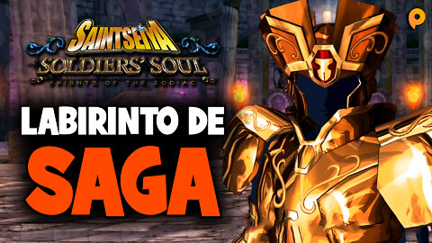 Saint Seiya Soldiers Soul - Santuário - Labirinto de Saga / Gameplay #3