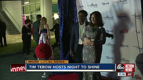 Tim Tebow hosts Night to Shine prom at Tampa church
