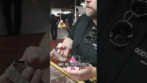 Nico Leonard Buys Rare Rolex Watch at Trade Show