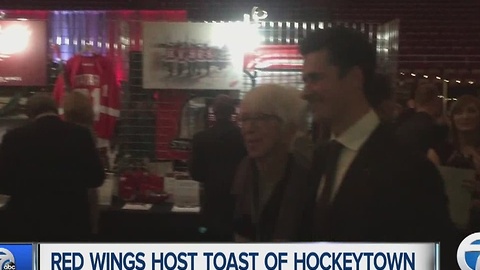 Red Wings host sold-out Toast of Hockeytown