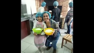 Fazendo pão com amor no coração: Grupo das mulheres, Açores, 19 Novembro 2022