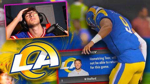 QB1 *TEARS HAMSTRING*! | LA Rams Franchise #2