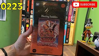 [0223] BLAZING SADDLES (1974) VHS INSPECT [#blazingsaddles #blazingsaddlesVHS]