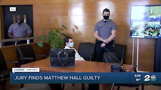 Jury finds Matthew Hall guilty in shooting of 2 Tulsa police officers