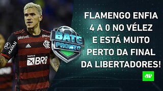 Flamengo DÁ SHOW, ARRASA o Vélez na Argentina e ENCAMINHA VAGA à FINAL da Libertadores | BATE-PRONTO