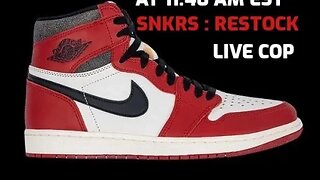 Air Jordan 1 : Lost and Found Restock : Live Cop