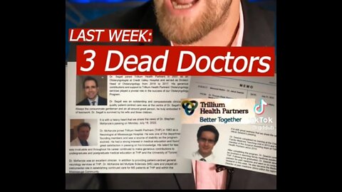 Doctors are dying, after getting boosted. don't they know better, I guess not