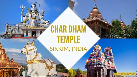 Char Dham Temple, Sikkim: A Breathtaking Drone Journey Through Sacred Landscapes