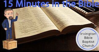 15 Minutes in the Bible | January 26, 2021