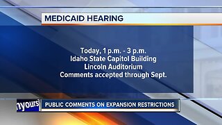 HAPPENING TODAY: Public comments on Medicaid expansion restrictions