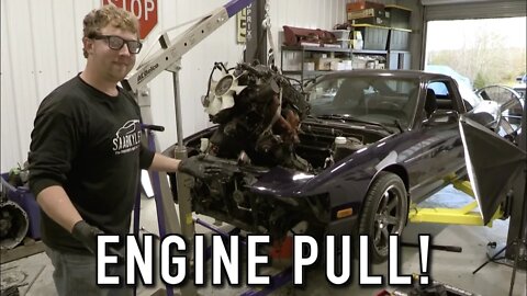 Now The Real Fun Can Begin! (RB25 Swap Pt.1): 240SX Restomod Ep.25