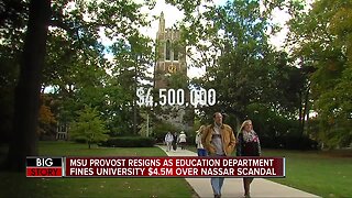 Education Department fines Michigan State University $4.5M in sexual assault case against Larry Nassar
