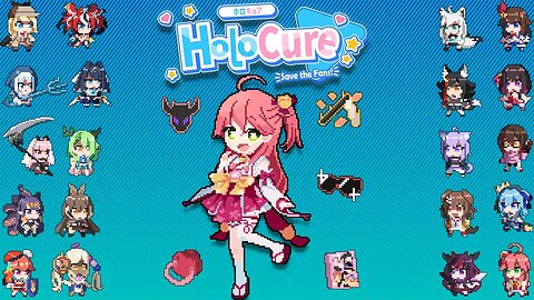 NORMIE Plays HoloCure!!! Sakura Miko Area 1 | Version 0.5
