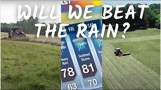 Race Against Rain: Will We Make It? | Three Little Goats Homestead Vlog