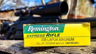 338 Lapua Magnum - Remington Express Rifle