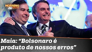 Rodrigo Maia sobre Bolsonaro: “É o que temos até 2022”