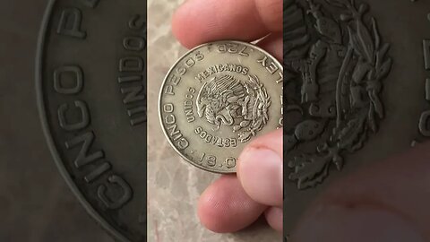 Another Huge Silver Mexican Silver Coin, Amazing!!!!! #coincollecting #rarecoins #numismatics #coin