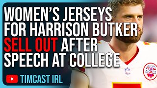 Women’s Jerseys For Harrison Butker SELL OUT After Speech At College