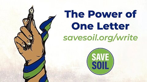 Write to Your Leaders Now to #SaveSoil