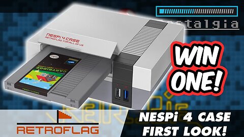 RETROFLAG NESPi 4 Case Giveaway! AMAZING Raspberry Pi 4 Case!