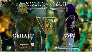 SoulCalibur VI — Superm6031 (Geralt) VS Amesang (Amy) | Xbox Series X Ranked
