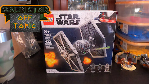 Lego Star Wars Imperial Tie Fighter build - 75300