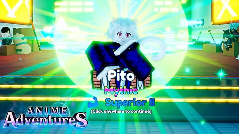 SHOWCASE MYTHIC PITOU NO ANIME ADVENTURES