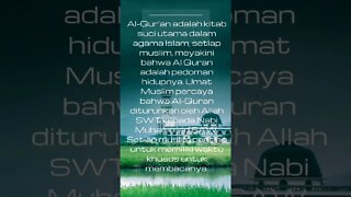 KEUTAMAAN MEMBACA AL-QUR'AN